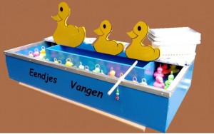 Eendjes vangen