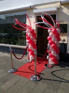 pilaar met sprieten