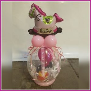 Cadeau ballon schommelpaard