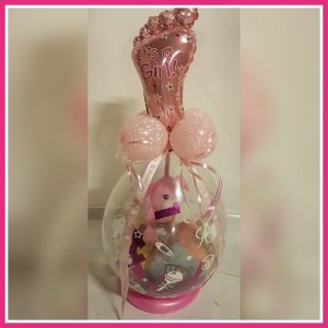 cadeau ballon voetje