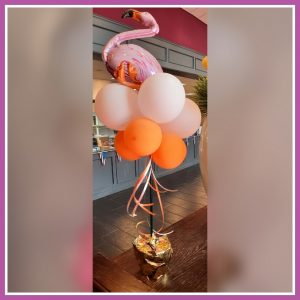 flamingo tafel deco