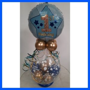 1 jr cadeau ballon
