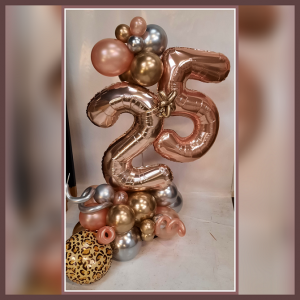 25 jr decoratie