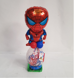 spiderman cadeau ballon