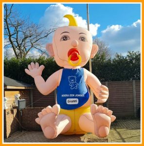 baby opblaasbaar 4 meter