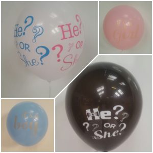 gender ballonen