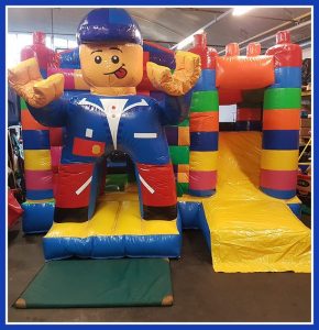 lego bricks springkussen